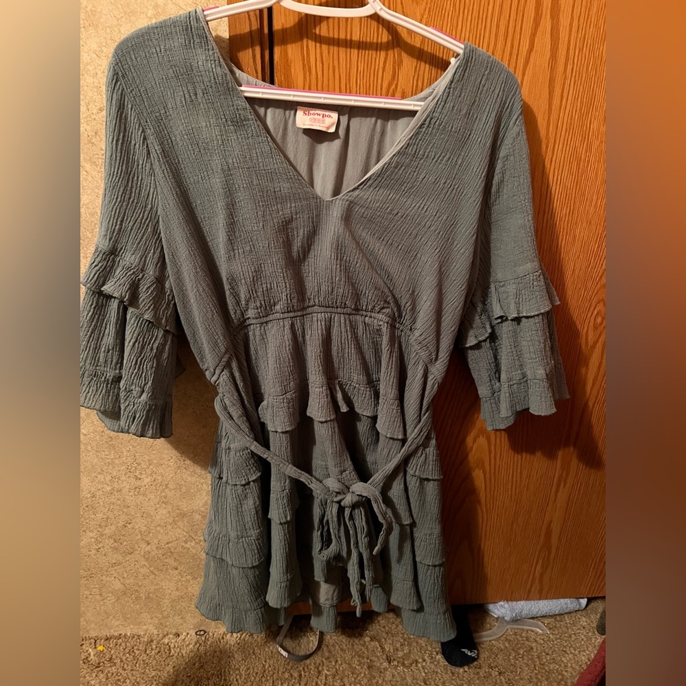 Never worn, can wear it as dress or shirt